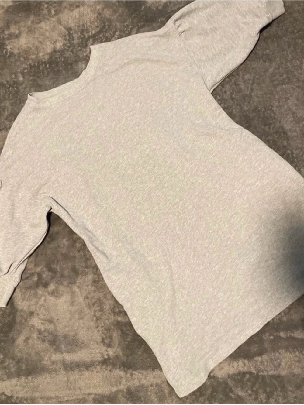 Light Gray Midi Dress with Short Sleeves